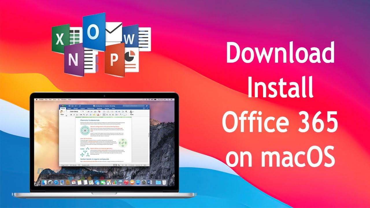 office 365 installation for mac